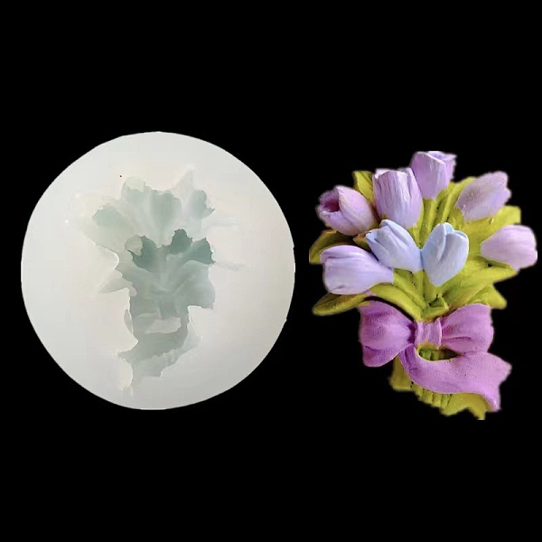 PandaHall Flower Food Grade DIY Display Decoration Silicone Molds, Resin Casting Molds, For UV Resin, Epoxy Resin Jewelry Making, White...
PandaHall Flower Food Grade DIY Display Decoration Silicone Molds, Resin Casting Molds, For UV Resin, Epoxy Resin Jewelry Making, White...
