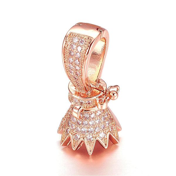 PandaHall Brass Micro Pave Cubic Zirconia Twister Clasps, Rose Gold, 22x11mm, Hole: 6x10mm Brass+Cubic Zirconia
PandaHall Brass Micro Pave Cubic Zirconia Twister Clasps, Rose Gold, 22x11mm, Hole: 6x10mm Brass+Cubic Zirconia