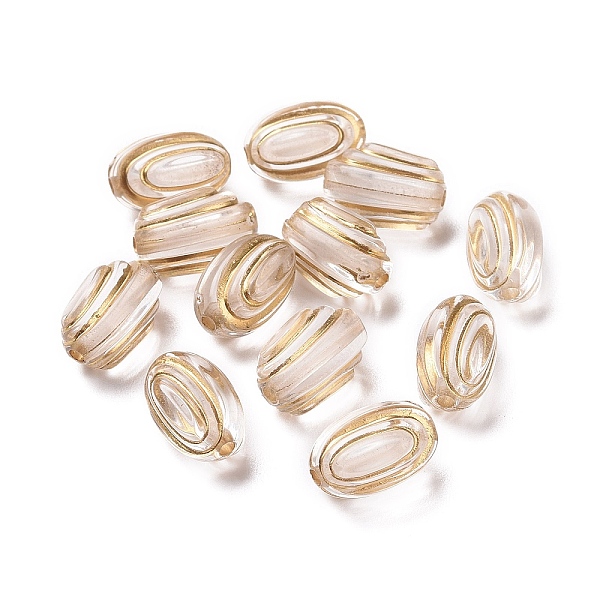 PandaHall Plating Transparent Acrylic Beads, Golden Metal Enlaced, Oval, Clear, 11.5x7.5x7.5mm, Hole: 1.5mm, 185pcs/500g Acrylic Oval Clear
PandaHall Plating Transparent Acrylic Beads, Golden Metal Enlaced, Oval, Clear, 11.5x7.5x7.5mm, Hole: 1.5mm, 185pcs/500g Acrylic Oval Clear
