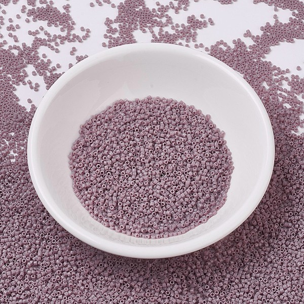 PandaHall MIYUKI Delica Beads, Cylinder, Japanese Seed Beads, 11/0, (DB0728) Opaque Mauve, 1.3x1.6mm, Hole: 0.8mm, about 10000pcs/bag..., Purple
PandaHall MIYUKI Delica Beads, Cylinder, Japanese Seed Beads, 11/0, (DB0728) Opaque Mauve, 1.3x1.6mm, Hole: 0.8mm, about 10000pcs/bag..., Purple