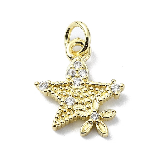 PandaHall Brass Micro Pave Clear Cubic Zirconia Charms, Star, 15x12x1.5mm, Hole: 3mm Brass+Cubic Zirconia Star Clear
PandaHall Brass Micro Pave Clear Cubic Zirconia Charms, Star, 15x12x1.5mm, Hole: 3mm Brass+Cubic Zirconia Star Clear
