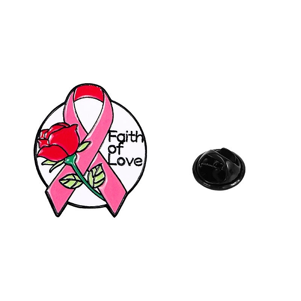 PandaHall October Breast Cancer Pink Power Awareness Ribbon Brooch, Black Alloy Enamel Pins, Fashion Badge for Women's Clothes Backpack...
PandaHall October Breast Cancer Pink Power Awareness Ribbon Brooch, Black Alloy Enamel Pins, Fashion Badge for Women's Clothes Backpack...