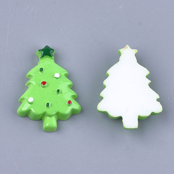 PandaHall Resin Cabochons, Christmas Trees, Lime Green, 27.5~28x19.5~20x5.5mm Resin Tree Green
PandaHall Resin Cabochons, Christmas Trees, Lime Green, 27.5~28x19.5~20x5.5mm Resin Tree Green