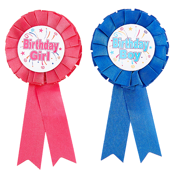 PandaHall CREATCABIN 2Pcs 2 Colors, Polyester Birthday Tinplate Badge Pins, Gifts for Birthday Party Decorations, Mixed Color, 157x74x13.5mm..., Multicolor
PandaHall CREATCABIN 2Pcs 2 Colors, Polyester Birthday Tinplate Badge Pins, Gifts for Birthday Party Decorations, Mixed Color, 157x74x13.5mm..., Multicolor