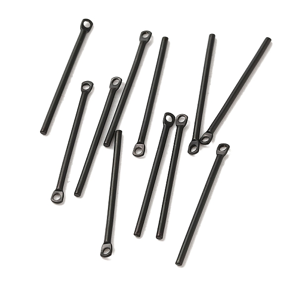PandaHall 304 Stainless Steel Pendants, Bar Charm, Black, 25x2x1.2mm, Hole: 1mm 304 Stainless Steel Others
PandaHall 304 Stainless Steel Pendants, Bar Charm, Black, 25x2x1.2mm, Hole: 1mm 304 Stainless Steel Others