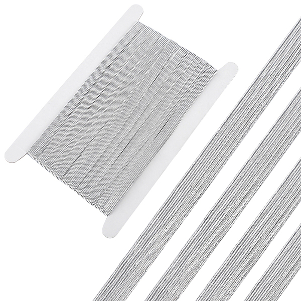 PandaHall GORGECRAFT 24 Yards Silver Elastic Band 0.4" Wide Glitter Metallic Ribbon Flat Elastic Strap Braided Stretch Ribbon Elasticity...
PandaHall GORGECRAFT 24 Yards Silver Elastic Band 0.4" Wide Glitter Metallic Ribbon Flat Elastic Strap Braided Stretch Ribbon Elasticity...