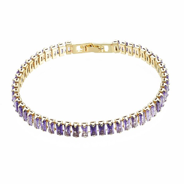 PandaHall Cubic Zirconia Classic Tennis Bracelet, Real 18K Gold Plated Brass Cubic Zirconia Link Chain Bracelet for Women, Nickel Free...
PandaHall Cubic Zirconia Classic Tennis Bracelet, Real 18K Gold Plated Brass Cubic Zirconia Link Chain Bracelet for Women, Nickel Free...