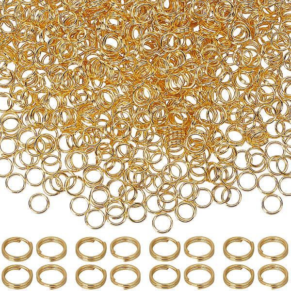 PandaHall SUNNYCLUE 1 Box 500Pcs 5mm Real 18K Gold Plated Jump Rings Split Key Rings Bulk Double Loops Stainless Steel Small Metal Rings for...
PandaHall SUNNYCLUE 1 Box 500Pcs 5mm Real 18K Gold Plated Jump Rings Split Key Rings Bulk Double Loops Stainless Steel Small Metal Rings for...
