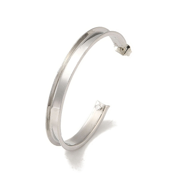 PandaHall Rack Plating Iron Stud Half Hoop Earrings, with Ear Nuts, Long-Lasting Plated, Cadmium Free & Lead Free, C-shape, Platinum...
PandaHall Rack Plating Iron Stud Half Hoop Earrings, with Ear Nuts, Long-Lasting Plated, Cadmium Free & Lead Free, C-shape, Platinum...