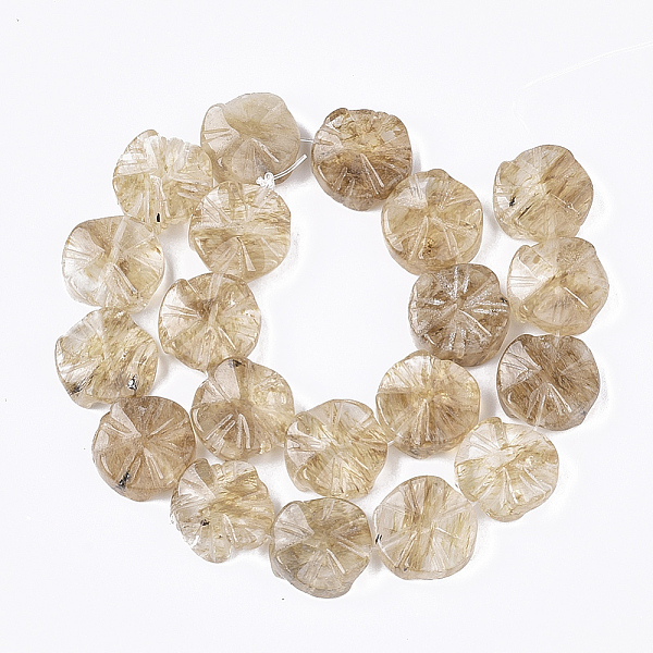 PandaHall Synthetic Quartz Crystal Beads Strands, Dyed, Flat Round, 18x7~8mm, Hole: 1mm, about 19~22pcs/strand, 13.5 inch~15.7 inch Quartz...
PandaHall Synthetic Quartz Crystal Beads Strands, Dyed, Flat Round, 18x7~8mm, Hole: 1mm, about 19~22pcs/strand, 13.5 inch~15.7 inch Quartz...