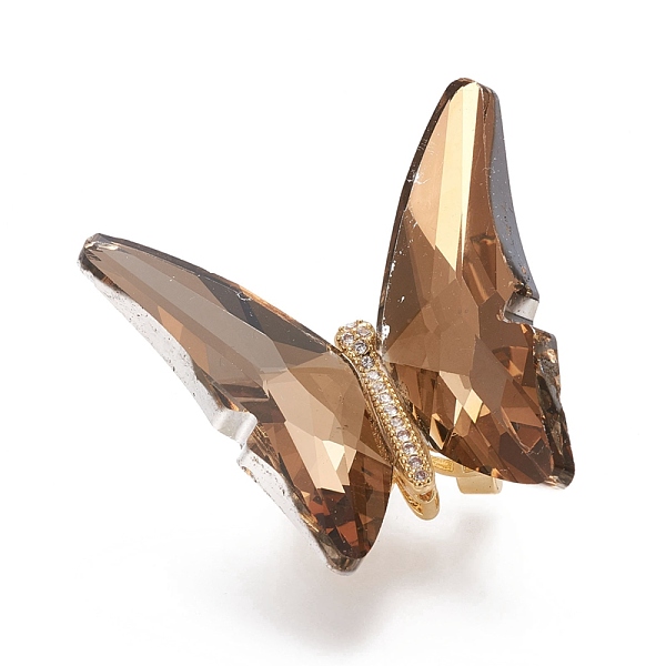 PandaHall Brass Micro Pave Clear Cubic Zirconia Brooches, with Faceted Glass and Cardboard Boxes, Back Plated, Butterfly, Golden, Goldenrod..., Gold
PandaHall Brass Micro Pave Clear Cubic Zirconia Brooches, with Faceted Glass and Cardboard Boxes, Back Plated, Butterfly, Golden, Goldenrod..., Gold