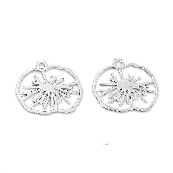 PandaHall Long-Lasting Plated Brass Pendants, Leaf, Platinum, 11.5x13.5x0.3mm, Hole: 1mm Brass Leaf
PandaHall Long-Lasting Plated Brass Pendants, Leaf, Platinum, 11.5x13.5x0.3mm, Hole: 1mm Brass Leaf