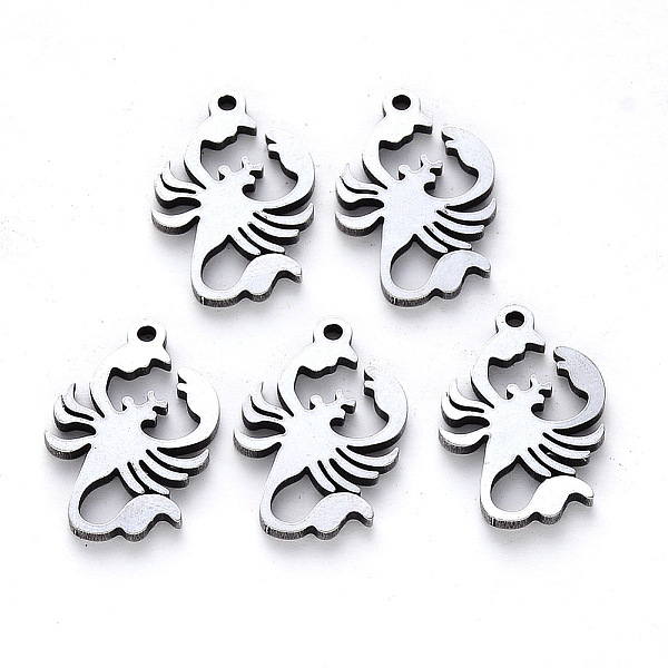 PandaHall 304 Stainless Steel Pendants, Laser Cut, Scorpion, Stainless Steel Color, 16.5x10.5x1mm, Hole: 1mm 304 Stainless Steel Other...
PandaHall 304 Stainless Steel Pendants, Laser Cut, Scorpion, Stainless Steel Color, 16.5x10.5x1mm, Hole: 1mm 304 Stainless Steel Other...