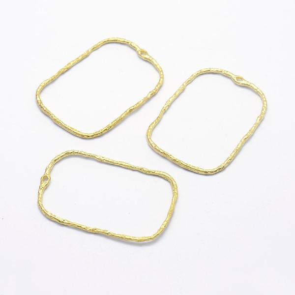 PandaHall Brass Pendants, Lead Free & Cadmium Free & Nickel Free, Rectangle, Hollow, Raw(Unplated), 46x32.5x1.5mm, Hole: 1.5x2mm Brass...
PandaHall Brass Pendants, Lead Free & Cadmium Free & Nickel Free, Rectangle, Hollow, Raw(Unplated), 46x32.5x1.5mm, Hole: 1.5x2mm Brass...
