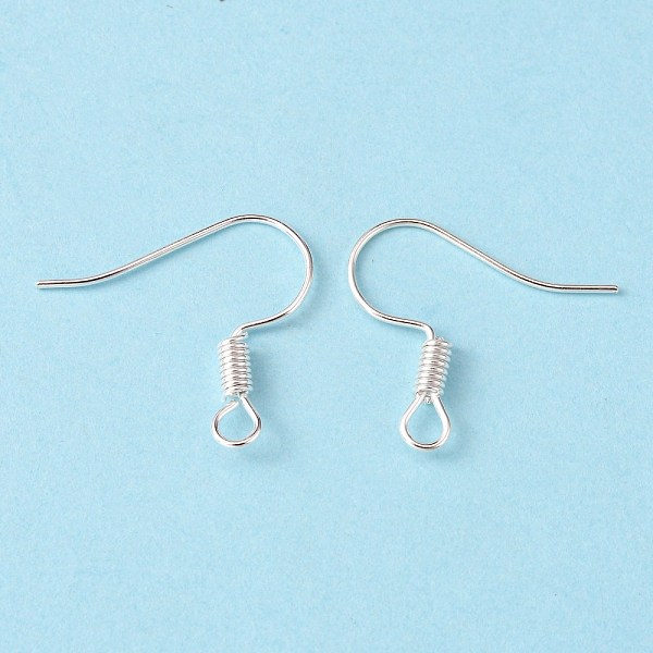 PandaHall Jewelry Findings, Iron Earring Hooks, with Horizontal Loop, Cadmium Free & Lead Free, Silver Color Plated, 16x14mm Iron
PandaHall Jewelry Findings, Iron Earring Hooks, with Horizontal Loop, Cadmium Free & Lead Free, Silver Color Plated, 16x14mm Iron
