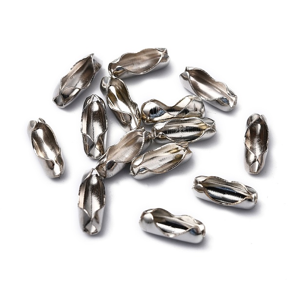 PandaHall Brass Ball Chain Connectors, Platinum, 7.5x2.5mm, Hole: 0.8mm, Fit for 2mm ball chain Brass
PandaHall Brass Ball Chain Connectors, Platinum, 7.5x2.5mm, Hole: 0.8mm, Fit for 2mm ball chain Brass