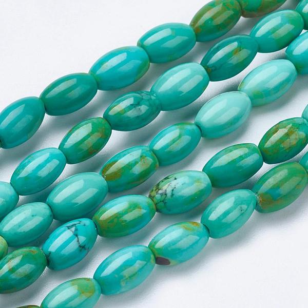 PandaHall Natural Magnesite Beads Strands, Dyed, Rice, Yellow Green, 8x5mm, Hole: 1mm, about 49pcs/strand, 15.3 inch Magnesite Rice Green
PandaHall Natural Magnesite Beads Strands, Dyed, Rice, Yellow Green, 8x5mm, Hole: 1mm, about 49pcs/strand, 15.3 inch Magnesite Rice Green