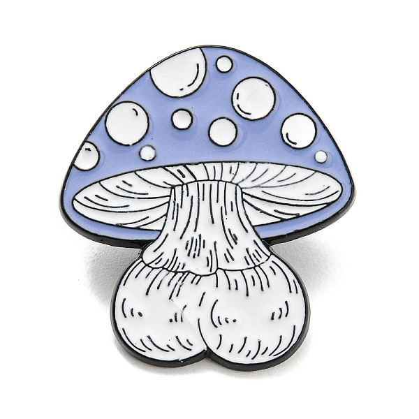 PandaHall Mushroom Elf Enamel Pins, Black Alloy Brooches for Backpack Clothes, Cornflower Blue, 30x26x1.5mm Alloy+Enamel Mushroom
PandaHall Mushroom Elf Enamel Pins, Black Alloy Brooches for Backpack Clothes, Cornflower Blue, 30x26x1.5mm Alloy+Enamel Mushroom