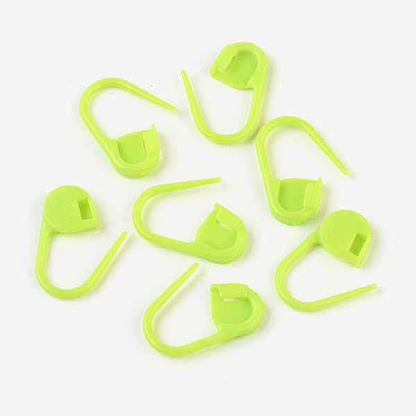 PandaHall Eco-Friendly ABS Plastic Knitting Crochet Locking Stitch Markers Holder, Green Yellow, 22x11x3mm, Pin: 1mm Plastic Green
PandaHall Eco-Friendly ABS Plastic Knitting Crochet Locking Stitch Markers Holder, Green Yellow, 22x11x3mm, Pin: 1mm Plastic Green