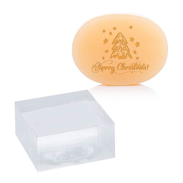 PandaHall Christmas Clear Acrylic Soap Stamps, DIY Soap Molds Supplies, Square, Christmas Tree Pattern, 53x53x16mm, pattern: 50x50mm Acrylic...
PandaHall Christmas Clear Acrylic Soap Stamps, DIY Soap Molds Supplies, Square, Christmas Tree Pattern, 53x53x16mm, pattern: 50x50mm Acrylic...