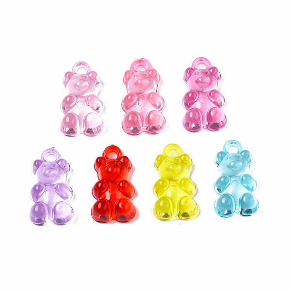 PandaHall Transparent Acrylic Pendants, Bear, Mixed Color, 20.5x11.5x6.5mm, Hole: 2mm, about 520pcs/500g Acrylic Bear Multicolor
PandaHall Transparent Acrylic Pendants, Bear, Mixed Color, 20.5x11.5x6.5mm, Hole: 2mm, about 520pcs/500g Acrylic Bear Multicolor