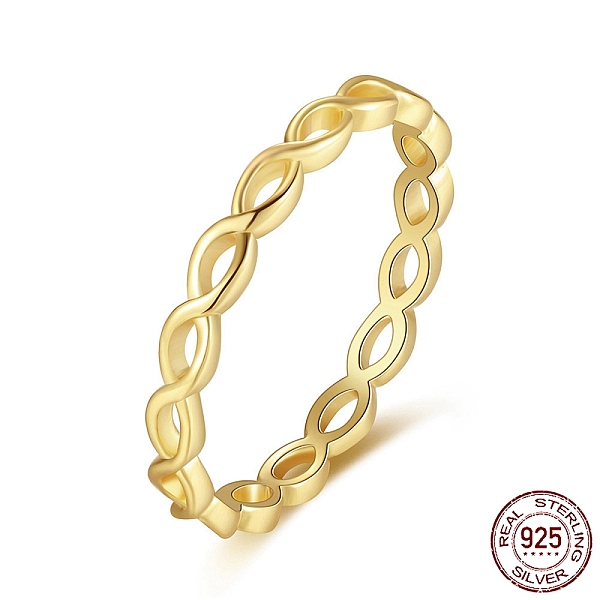 PandaHall 925 Sterling Silver Finger Rings, Infinity Ring for Women, Hollow Ring, with S925 Stamp, Real 14K Gold Plated, 2.7mm, US Size 6...
PandaHall 925 Sterling Silver Finger Rings, Infinity Ring for Women, Hollow Ring, with S925 Stamp, Real 14K Gold Plated, 2.7mm, US Size 6...