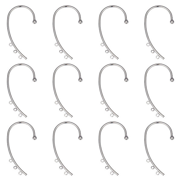 PandaHall UNICRAFTALE 12Pcs Platinum DIY Ear Cuff Brass Earring Cuffs Tassel Ear Wrap Earring Cuffs Accessories with 3 Loop 50mm Long Ear...
PandaHall UNICRAFTALE 12Pcs Platinum DIY Ear Cuff Brass Earring Cuffs Tassel Ear Wrap Earring Cuffs Accessories with 3 Loop 50mm Long Ear...