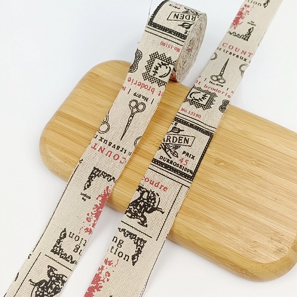 PandaHall 40M Cotton Linen Printed Ribbons, Garment Accessories, Flat, Scissors, 1-5/8 inch(40mm), about 43.74 Yards(40m)/Roll Cotton Tool
PandaHall 40M Cotton Linen Printed Ribbons, Garment Accessories, Flat, Scissors, 1-5/8 inch(40mm), about 43.74 Yards(40m)/Roll Cotton Tool