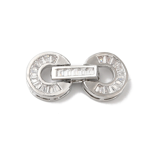 PandaHall Rack Plating Brass Micro Pave Clear Cubic Zirconia Fold Over Clasps, Cadmium Free & Lead Free, Long-Lasting Plated, Platinum, 23mm...
PandaHall Rack Plating Brass Micro Pave Clear Cubic Zirconia Fold Over Clasps, Cadmium Free & Lead Free, Long-Lasting Plated, Platinum, 23mm...