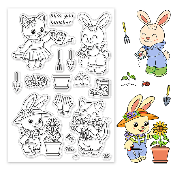 PandaHall PVC Plastic Stamps, for DIY Scrapbooking, Photo Album Decorative, Cards Making, Stamp Sheets, Animal Pattern, 16x11x0.3cm Plastic...
PandaHall PVC Plastic Stamps, for DIY Scrapbooking, Photo Album Decorative, Cards Making, Stamp Sheets, Animal Pattern, 16x11x0.3cm Plastic...