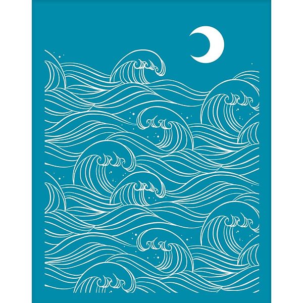 PandaHall Silk Screen Printing Stencil, for Painting on Wood, DIY Decoration T-Shirt Fabric, Moon Pattern, 100x127mm Nylon Moon Cyan
PandaHall Silk Screen Printing Stencil, for Painting on Wood, DIY Decoration T-Shirt Fabric, Moon Pattern, 100x127mm Nylon Moon Cyan