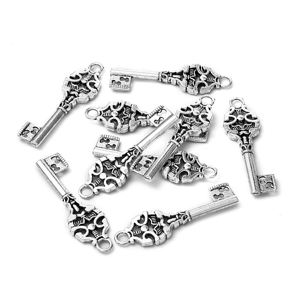 PandaHall Alloy Pendants, Lead Free and Cadmium Free, Skeleton Key Pendants, Antique Silver, 50mm long, 14.5mm wide, 4.5mm thick, hole: 4mm...
PandaHall Alloy Pendants, Lead Free and Cadmium Free, Skeleton Key Pendants, Antique Silver, 50mm long, 14.5mm wide, 4.5mm thick, hole: 4mm...