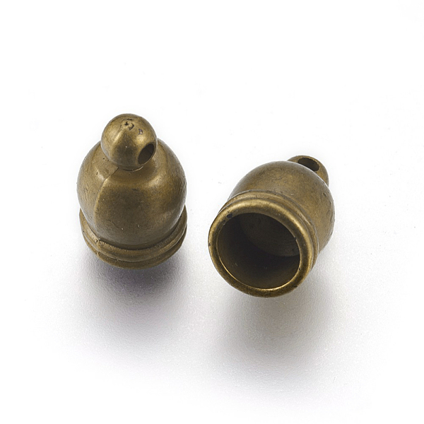 PandaHall Dome CCB Plastic Cord End Caps for Jewelry Making, Antique Bronze, 12x8mm, Hole: 1.5mm, Inner Diameter: 6mm Plastic
PandaHall Dome CCB Plastic Cord End Caps for Jewelry Making, Antique Bronze, 12x8mm, Hole: 1.5mm, Inner Diameter: 6mm Plastic