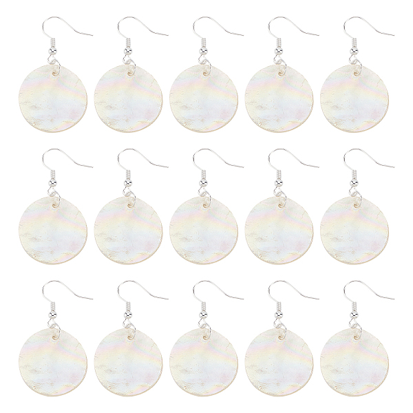 PandaHall CHGCRAFT DIY Dangle Earring Making Kits, Including 50Pcs Flat Round Shell Pendants, 50Pcs Brass Earring Hooks and 50Pcs Iron Jump..., White
PandaHall CHGCRAFT DIY Dangle Earring Making Kits, Including 50Pcs Flat Round Shell Pendants, 50Pcs Brass Earring Hooks and 50Pcs Iron Jump..., White