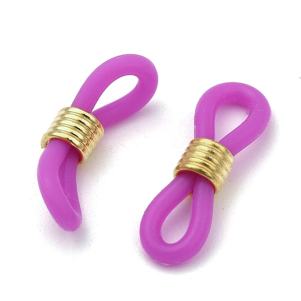PandaHall Eyeglass Holders, Glasses Rubber Loop Ends, with Brass Findings, Golden, Magenta, 20x7mm Synthetic Rubber Pink
PandaHall Eyeglass Holders, Glasses Rubber Loop Ends, with Brass Findings, Golden, Magenta, 20x7mm Synthetic Rubber Pink