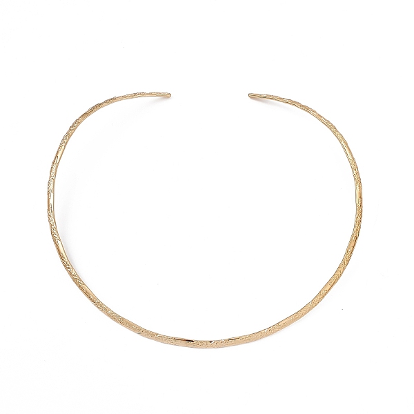 PandaHall Vacuum Plating 304 Stainless Steel Textured Wire Necklace Making, Rigid Necklaces, Minimalist Choker, Cuff Collar, Golden, 0.4cm...
PandaHall Vacuum Plating 304 Stainless Steel Textured Wire Necklace Making, Rigid Necklaces, Minimalist Choker, Cuff Collar, Golden, 0.4cm...