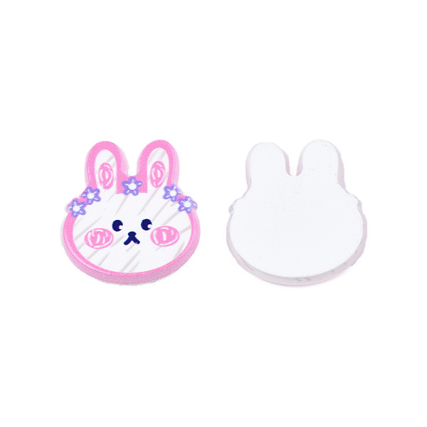 PandaHall Printed Acrylic Cabochons, Rabbit, Pearl Pink, 21.5x19x2.5mm Acrylic Rabbit
PandaHall Printed Acrylic Cabochons, Rabbit, Pearl Pink, 21.5x19x2.5mm Acrylic Rabbit
