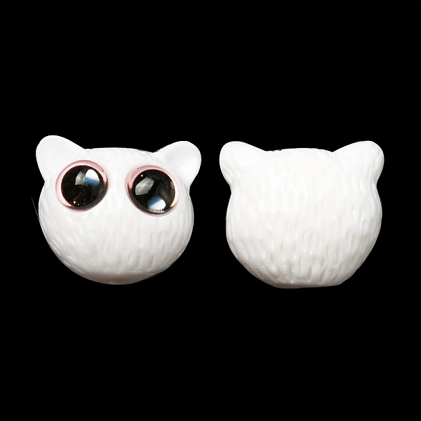 PandaHall Opaque Resin Cat Shaped Beads with Glass Eye, Jewelry Decoration, White, 16x18.5x12mm, Hole: 1.8mm Resin Cat Shape White
PandaHall Opaque Resin Cat Shaped Beads with Glass Eye, Jewelry Decoration, White, 16x18.5x12mm, Hole: 1.8mm Resin Cat Shape White