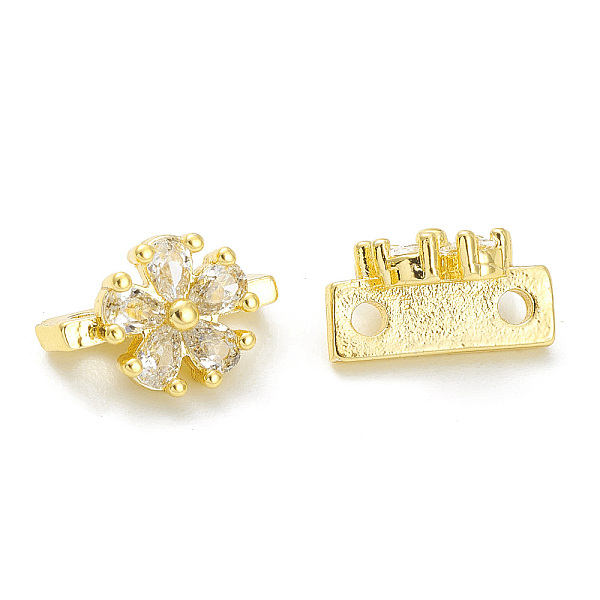 PandaHall Rack Plating Brass Pave Cubic Zirconia Slide Charms, Cadmium Free & Lead Free, Long-Lasting Plated, Flower, Real 18K Gold Plated..., Clear
PandaHall Rack Plating Brass Pave Cubic Zirconia Slide Charms, Cadmium Free & Lead Free, Long-Lasting Plated, Flower, Real 18K Gold Plated..., Clear