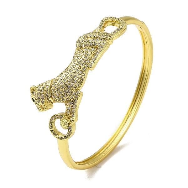 PandaHall Brass Pave Clear & Green Cubic Zirconia Leopard Hinged Bangle for Women, Real 18K Gold Plated, Inner Diameter: 2-1/8x2-1/4 inch...
PandaHall Brass Pave Clear & Green Cubic Zirconia Leopard Hinged Bangle for Women, Real 18K Gold Plated, Inner Diameter: 2-1/8x2-1/4 inch...