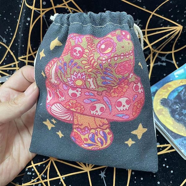 PandaHall Cloth Tarot Cards Storage Drawstring Bags, Tarot Desk Storage Holder, Rectangle, Frog, 160~165x135mm Cloth Frog
PandaHall Cloth Tarot Cards Storage Drawstring Bags, Tarot Desk Storage Holder, Rectangle, Frog, 160~165x135mm Cloth Frog