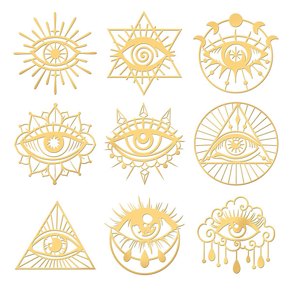PandaHall Nickel Decoration Stickers, Metal Resin Filler, Epoxy Resin & UV Resin Craft Filling Material, Eye Pattern, 40x40mm, 9 style...
PandaHall Nickel Decoration Stickers, Metal Resin Filler, Epoxy Resin & UV Resin Craft Filling Material, Eye Pattern, 40x40mm, 9 style...