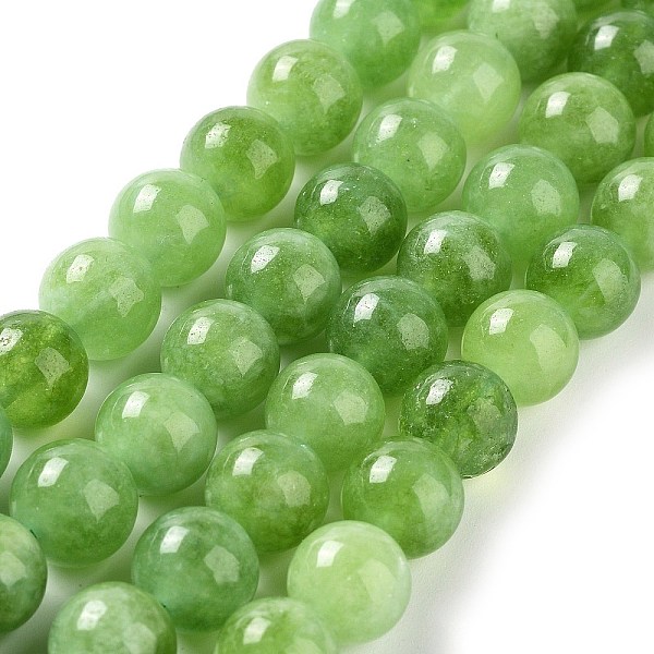 PandaHall Dyed Natural Malaysia Jade Beads Strands, Round, Yellow Green, 10mm, Hole: 1.2mm, about 19pcs/strand, 7.09 inch(18cm) Malaysia...
PandaHall Dyed Natural Malaysia Jade Beads Strands, Round, Yellow Green, 10mm, Hole: 1.2mm, about 19pcs/strand, 7.09 inch(18cm) Malaysia...