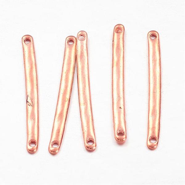 PandaHall Tibetan Style Alloy Bar Links connectors, for Jewelry Design, Cadmium Free & Nickel Free & Lead Free, Strip, Rose Gold, 3x33x1mm...
PandaHall Tibetan Style Alloy Bar Links connectors, for Jewelry Design, Cadmium Free & Nickel Free & Lead Free, Strip, Rose Gold, 3x33x1mm...