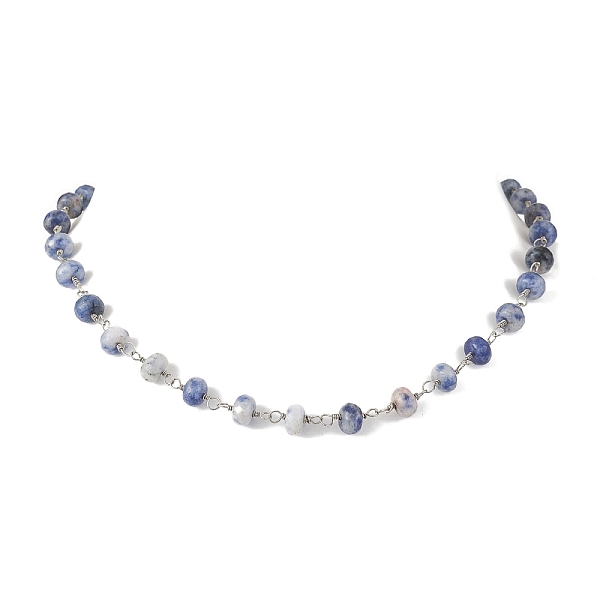PandaHall Natural Blue Spot Jasper Necklaces for Women, 16.34 inch(41.5cm) Blue Spot Jasper
PandaHall Natural Blue Spot Jasper Necklaces for Women, 16.34 inch(41.5cm) Blue Spot Jasper
