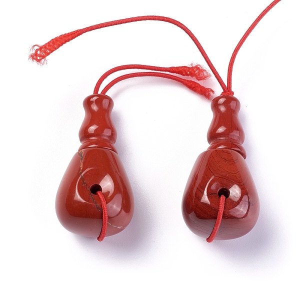 PandaHall Natural Red Jasper 3 Hole Guru Beads, T-Drilled Beads, for Buddhist Jewelry Making, Grade A, 35.5~36.5x17~17.5x18.5~19mm, Hole...
PandaHall Natural Red Jasper 3 Hole Guru Beads, T-Drilled Beads, for Buddhist Jewelry Making, Grade A, 35.5~36.5x17~17.5x18.5~19mm, Hole...