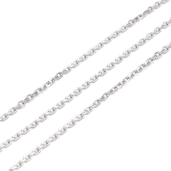 PandaHall 304 Stainless Steel Cable Chains, with Spool, Soldered, Stainless Steel Color, 2.5x1.8x0.5mm, 10.93 yards(10m)/roll 304 Stainless...
PandaHall 304 Stainless Steel Cable Chains, with Spool, Soldered, Stainless Steel Color, 2.5x1.8x0.5mm, 10.93 yards(10m)/roll 304 Stainless...