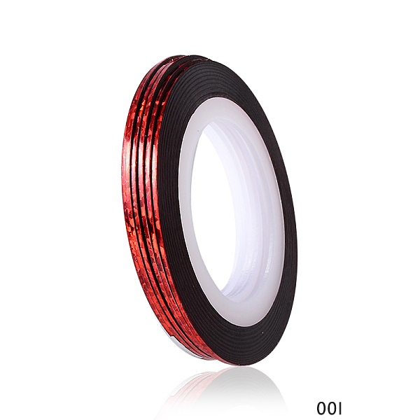 PandaHall Laser Nail Striping Tape Line, Rolls Striping Tape Adhesive Sticker, for DIY Nail Tip Decoration, Red, 0.8mm, 20m/roll Paper...
PandaHall Laser Nail Striping Tape Line, Rolls Striping Tape Adhesive Sticker, for DIY Nail Tip Decoration, Red, 0.8mm, 20m/roll Paper...