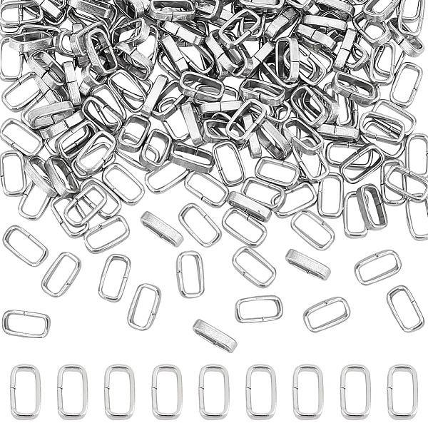 PandaHall UNICRAFTALE about 200pcs Oval Linking Rings 201 Stainless Steel Link Connectors Oval Connectors 6x2.7mm Inner Diameter Metal...
PandaHall UNICRAFTALE about 200pcs Oval Linking Rings 201 Stainless Steel Link Connectors Oval Connectors 6x2.7mm Inner Diameter Metal...