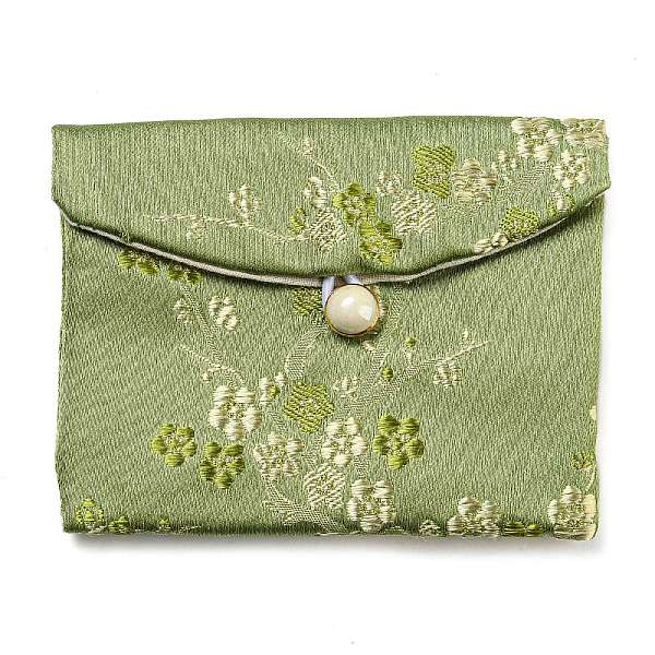 PandaHall Chinese Style Floral Cloth Jewelry Storage Pouches, with Plastic Button, Rectangle Jewelry Gift Case for Bracelets, Earrings...
PandaHall Chinese Style Floral Cloth Jewelry Storage Pouches, with Plastic Button, Rectangle Jewelry Gift Case for Bracelets, Earrings...